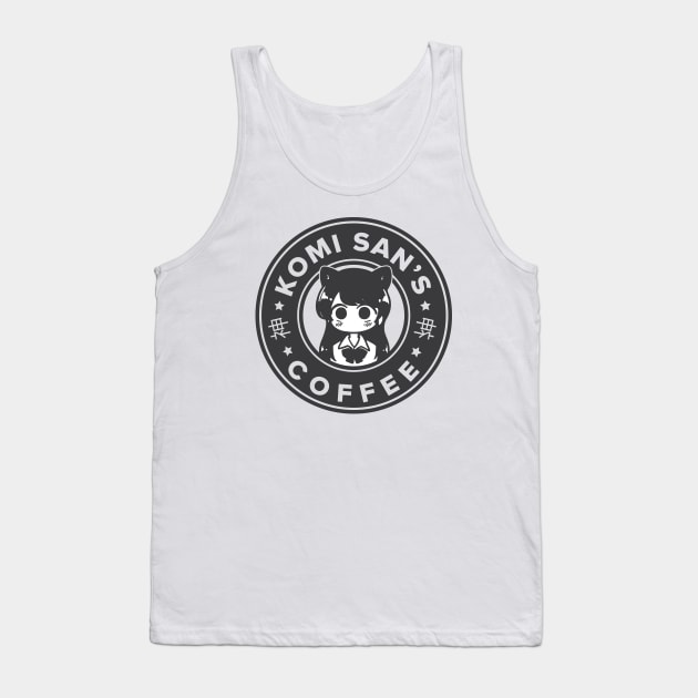 Komi_san coffee Tank Top by Madelyn_Frere